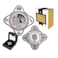 2020 $1 Queen Elizabeth II Wartime Broadcast Royal Star 1oz Silver Proof