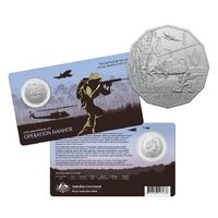  2021 50c 50th Anniversary of the Battle of Nui Le Cupro-Nickel UNC