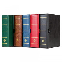 OPTIMA GIGANT Ringbinder & Slipcase Textured Leatherette Style