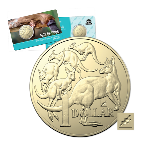 2021 $1 PLATYPUS PRIVY MARK - Sydney ANDA Money Expo