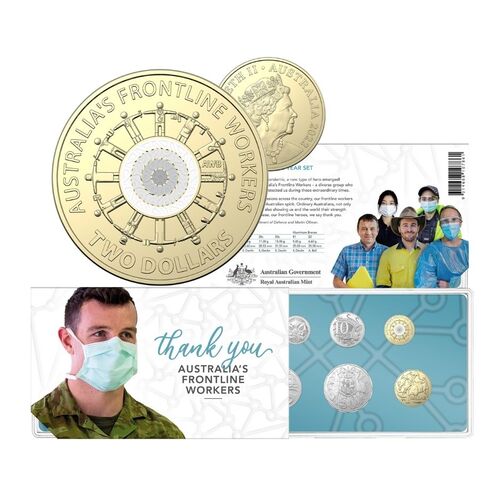 2022 Frontline Workers 6 Coin Year Mint Set UNC