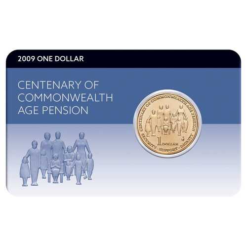 2009 $1 Centenary of Commonwealth Age Pension Coin Pack