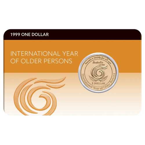 1999 $1 International Year of Older Persons Coin Pack