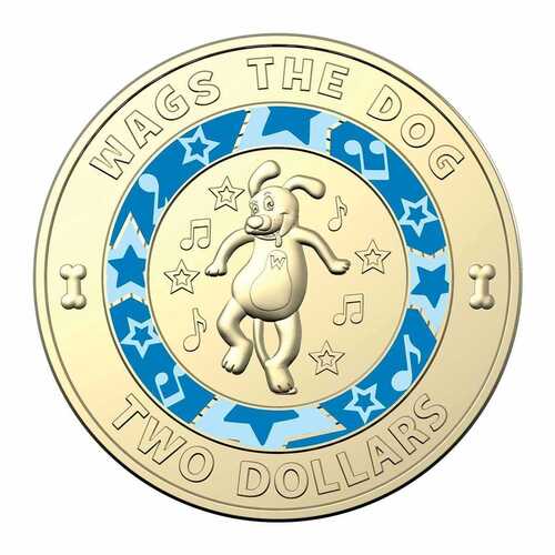 2021 $2 Wags The Dog - Wiggles 30th Anniversary UNC