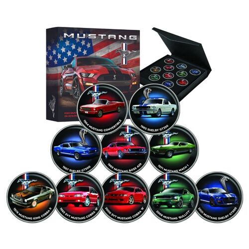 2021 Mustang Enamel Collection - US Half Dollar