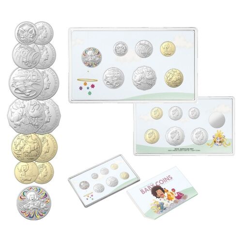 2022 Baby Coins 6 Coin Year Mint Set