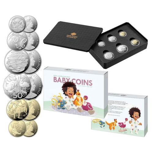 2022 Baby Coins 6 Coin Year Proof Set