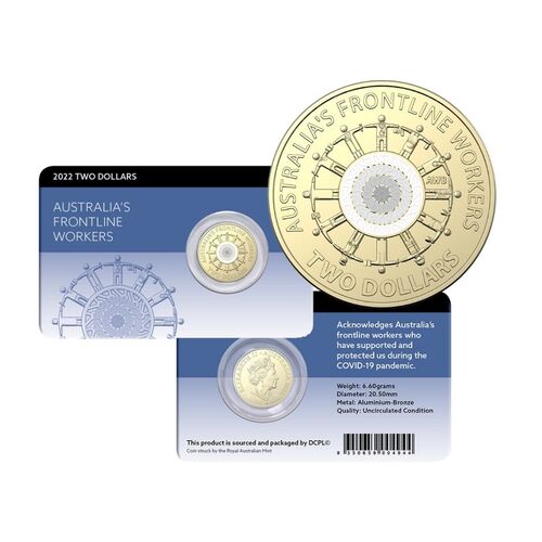 2022 $2 Frontline Workers Coin Pack