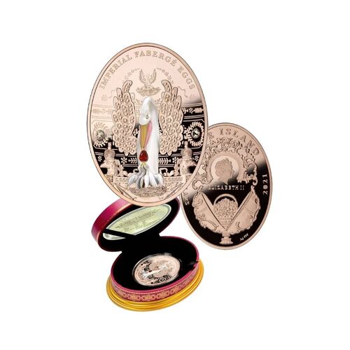 2021 Pelican Egg Faberge Eggs Series Silver Proof Coin