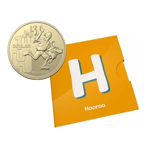 2022 $1 Great Aussie Coin Hunt 3 – Letter 'H' coin