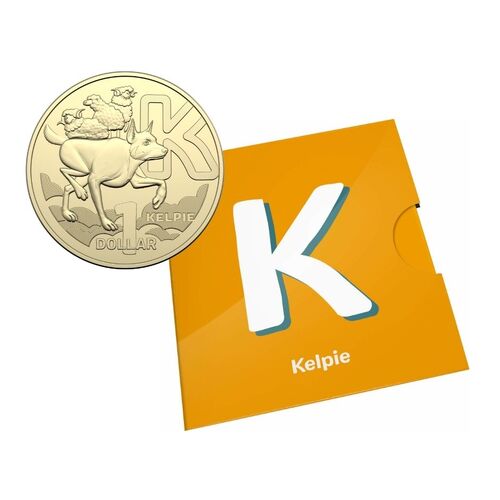 2022 $1 Great Aussie Coin Hunt 3 – Letter 'K' coin