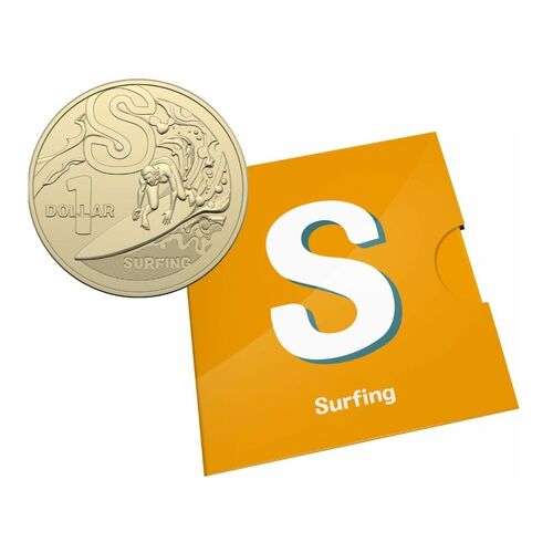 2022 $1 Great Aussie Coin Hunt 3 – Letter 'S' coin