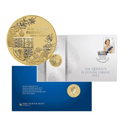2022 $1 The Queen’s Platinum Jubilee PNC - PM