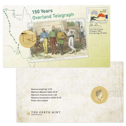 2022 150 Years Overland Telegraph PNC (PM) 