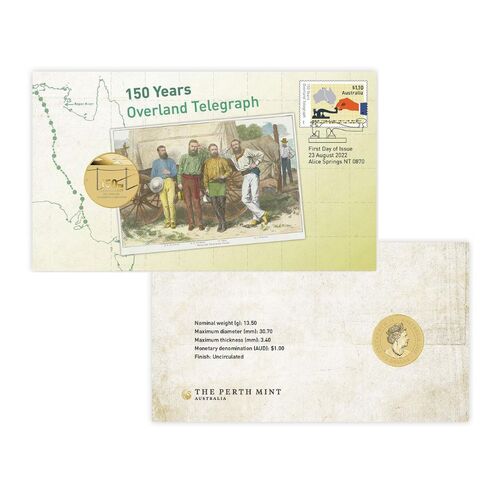 2022 150 Years Overland Telegraph PNC (PM) 