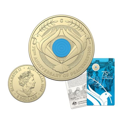 2022 $2 C Mintmark 75th Anniversary of Peacekeeping