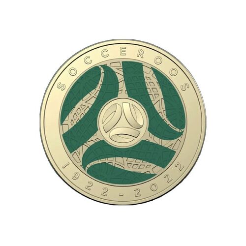 2022 $2 Socceroos Uncirculated