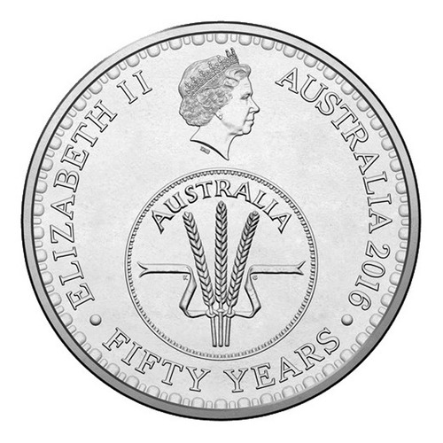 2016 10c THE CHANGEOVER UNC 50th Anniversary Of Decimal Currency