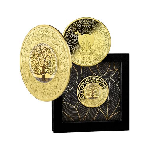 2021 Gold Tree of Happiness 17.50g Silver Proof Coin