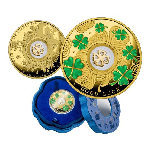 2022 Lucky Seven Series - Four Leaf Clover Silver Proof Coin