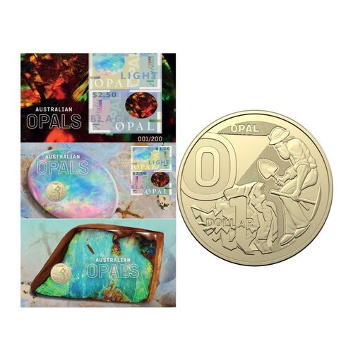 2022 Australian Opal Coin and Minisheet Collection