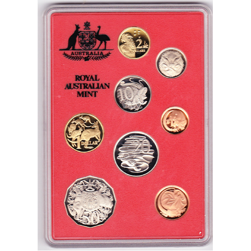 1990 Australian 8-Coin Proof Set