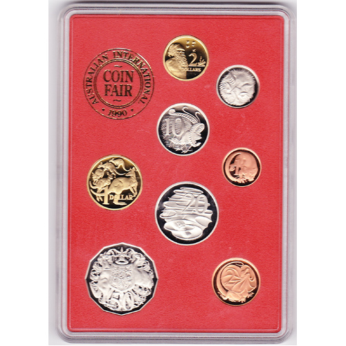 1990 International Coin Fair 8-Coin Proof Set