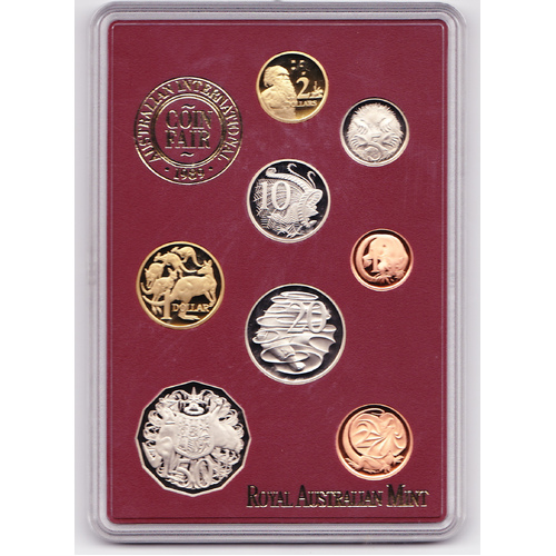1989 International Coin Fair 8-Coin Proof Set