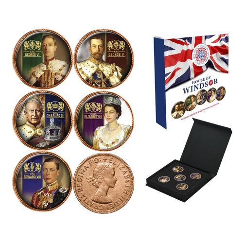 House of Windsor Enamel Penny Collection