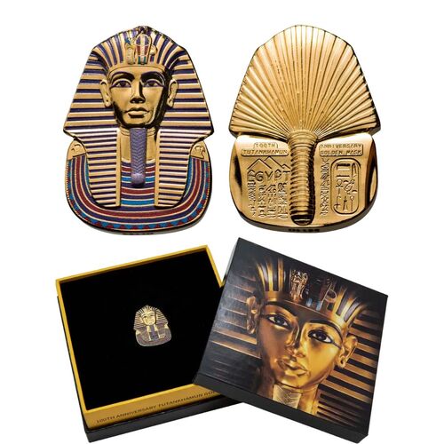  2022 King Tutankhamun 1oz Copper Coloured Coin