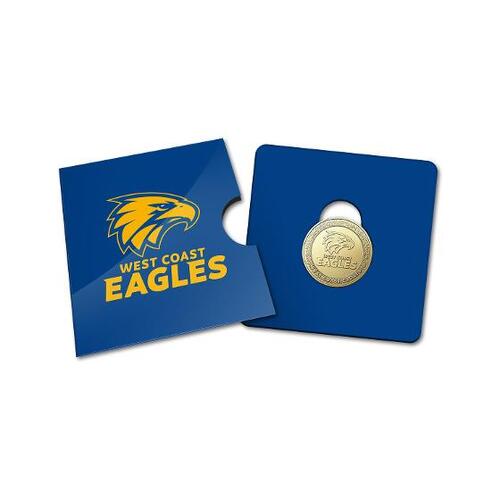 2023 $1 AFL West Coast Eagles AlBr UNC
