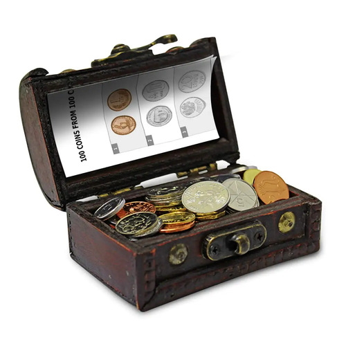 Treasure Chest of Coins: 100 Coins from 100 Countries
