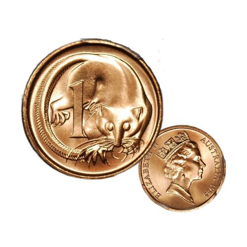 1985 1c Royal Australian Mint Uncirculated