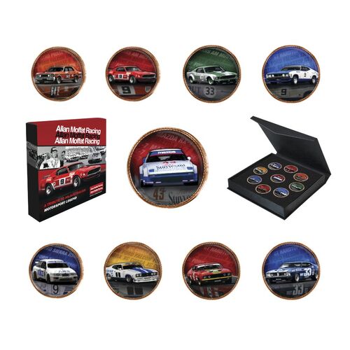 Allan Moffat Enamel Penny Collection 