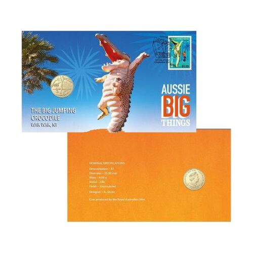 2023The Big Jumping Crocodile Wak Wak,NT - Aussie Big Things PNC