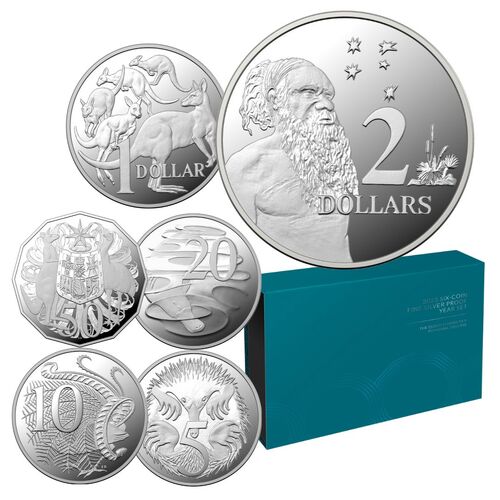 2023 Six-Coin Fine Silver Proof Year Set