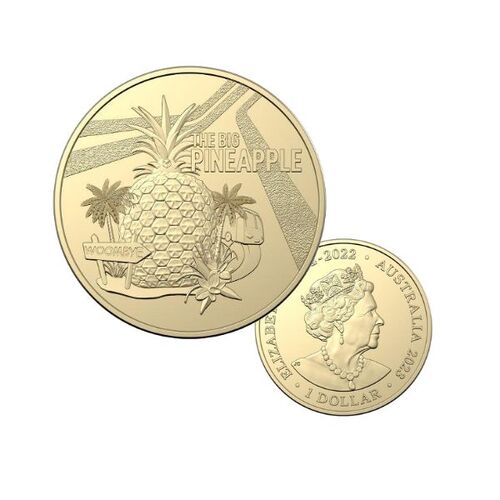 2023 $1 The Big Pineapple -  Aussie Big Things UNC