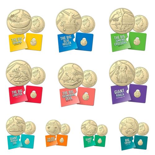 10 x 2023 Aussie Big Things Coin in Card