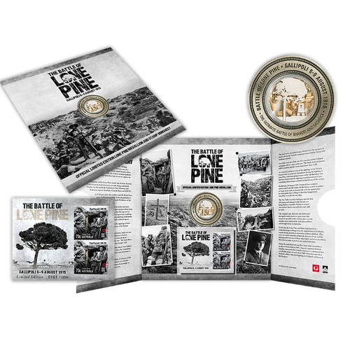 The Battle of Lone Pine Medallion Album