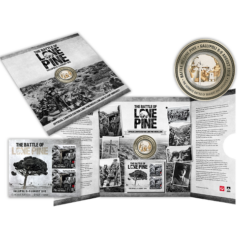 The Battle of Lone Pine Medallion Album