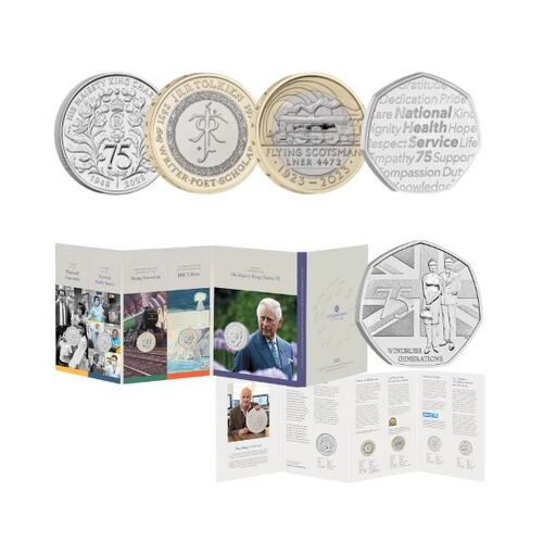 2023 United Kingdom Brilliant Uncirculated Commemorative Coin Set