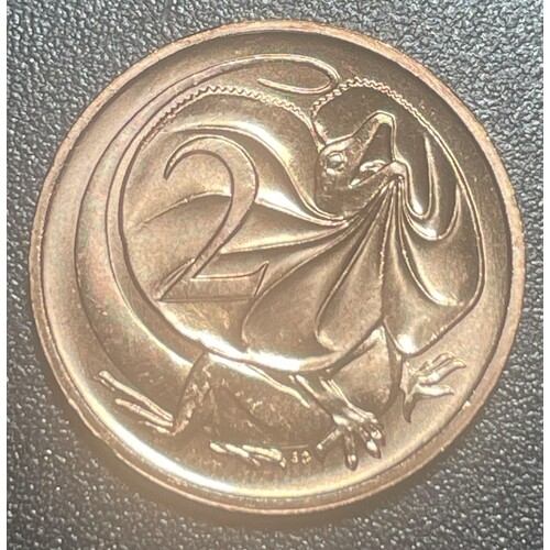 1990 2c Royal Australian Mint Uncirculated - Mint Set Year Only