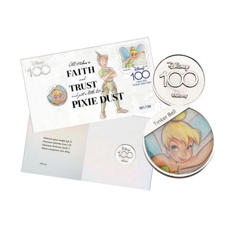 2023 Disney 100 Peter Pan & Tinkerbell Limited-Edition PMC 