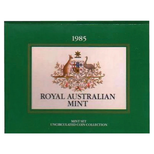 1985 Royal Australian Mint Uncirculated 7 Coin Mint Set