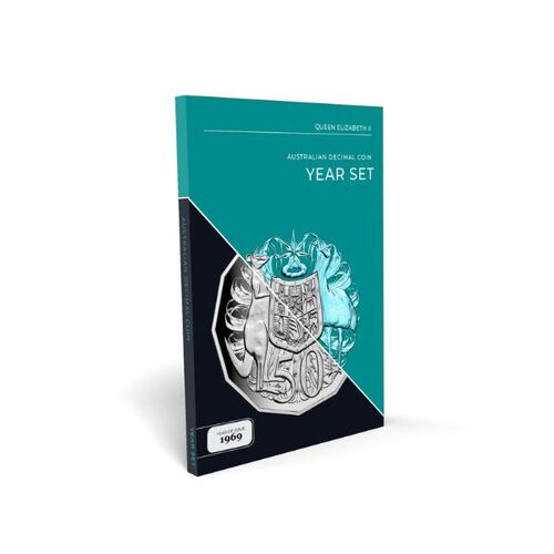 1969 Australian Decimal Coin Uncirculated Year Set