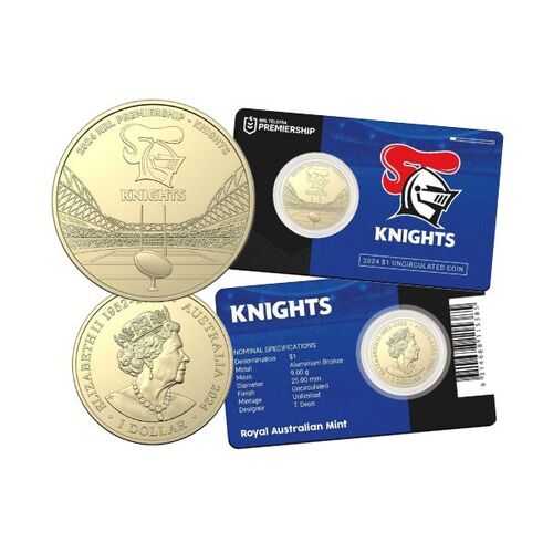2024 $1 NRL Premiership - Newcastle Knights UNC