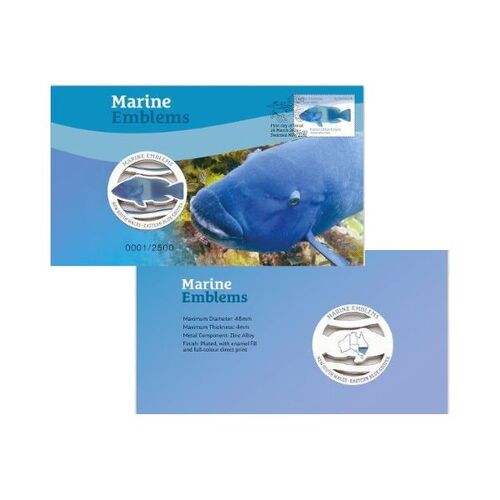 2024 Marine Emblems New South Wales - Eastern Blue Groper PMC