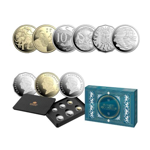 2024 HM King Charles III - Six-Coin Proof Year Set