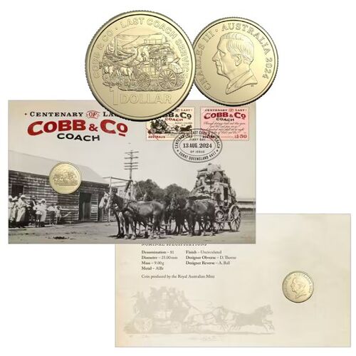 2024 Centenary of the Last Cobb & Co Coach Service PNC 