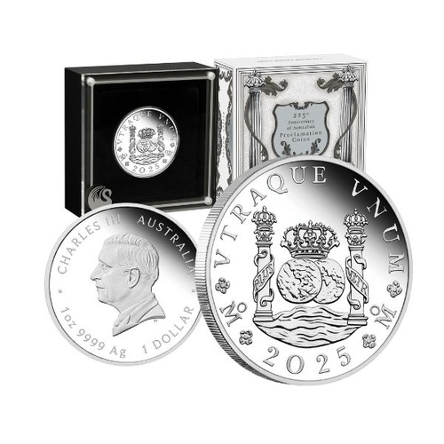 2025 Pillar Dollar - 225th Anniversary of Australian Proclamation Coins 1oz Silver Proof Coin